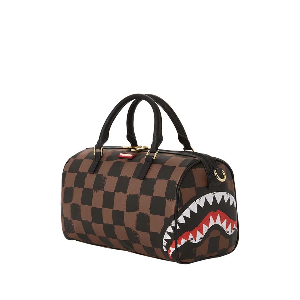 Sprayground Sharks In Paris Painted Mini Duffle